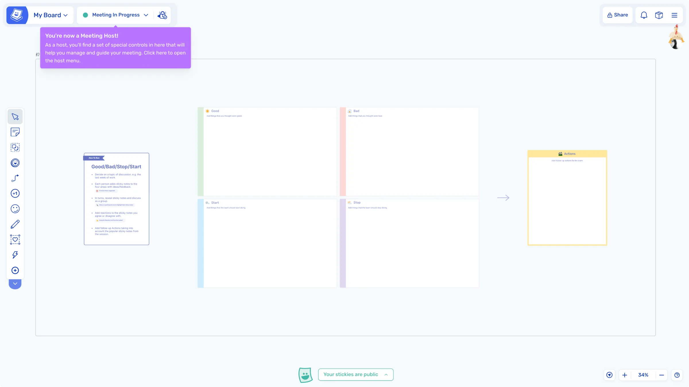 Updated Board UI, Simplified Sharing, New Icon Library and More Hats!