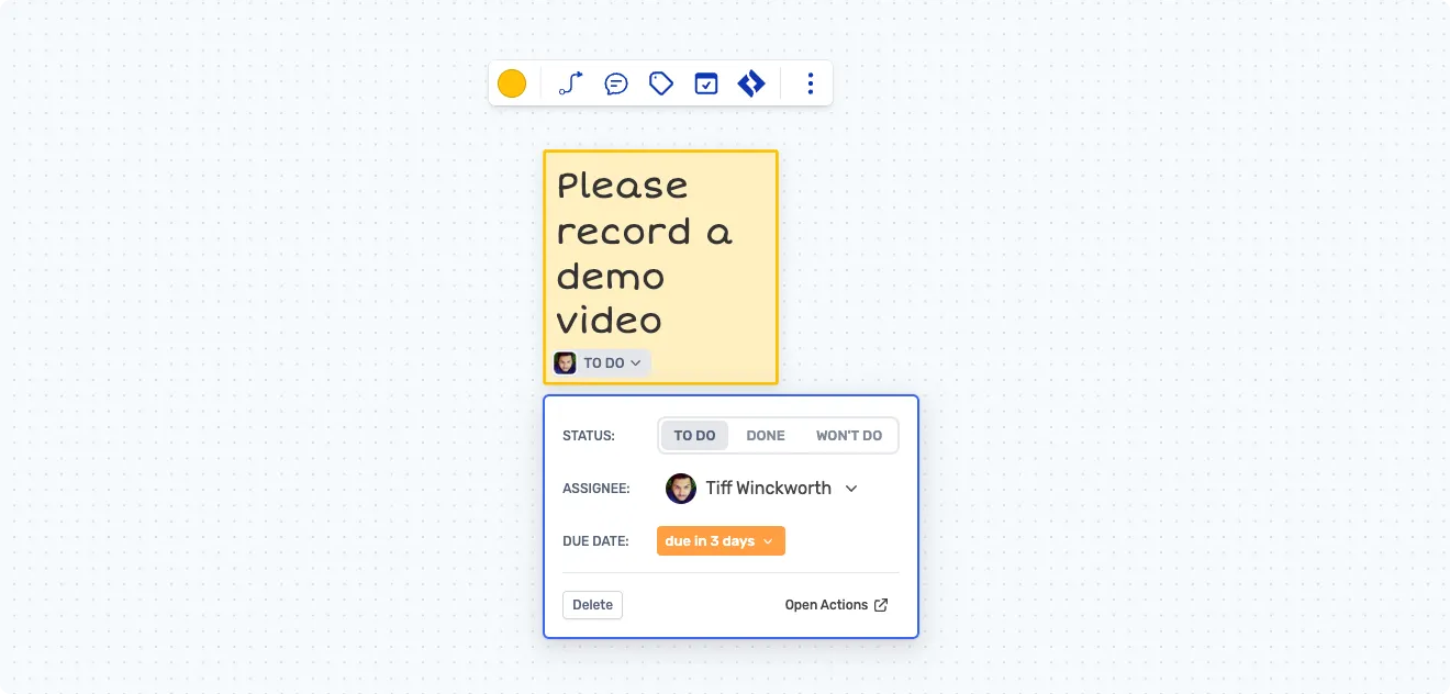 Keep track of meeting outcomes! 🚀